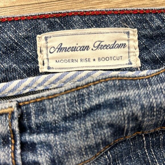 Tommy Hilfiger American Freedom Modern Rise Bootcut Jeans - Picture 3 of 7